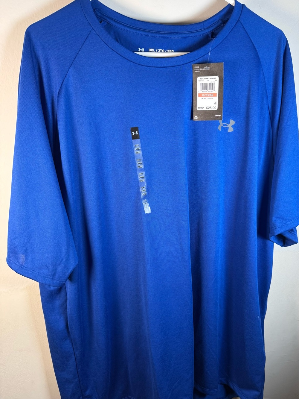 Under Armour Men’s Short Sleeve Performance Tee - Blue